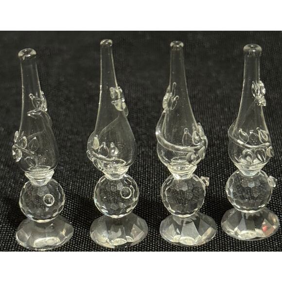 Asfour | Accents | Asfour Egyptian Crystal Vase Figurines Set Of 4 Rare ...